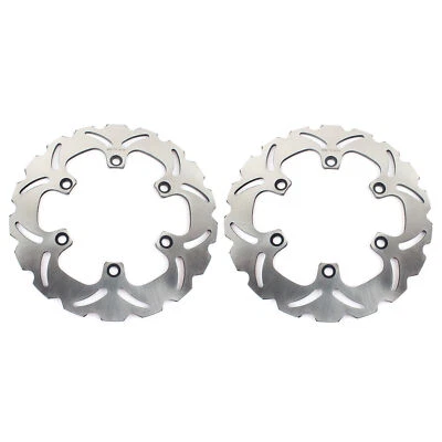 Pair Front Brake Rotors Discs for Kawasaki GPZ 750 R 1985-1997 GTR1000 1986-1993 — 第 1/4 张图片