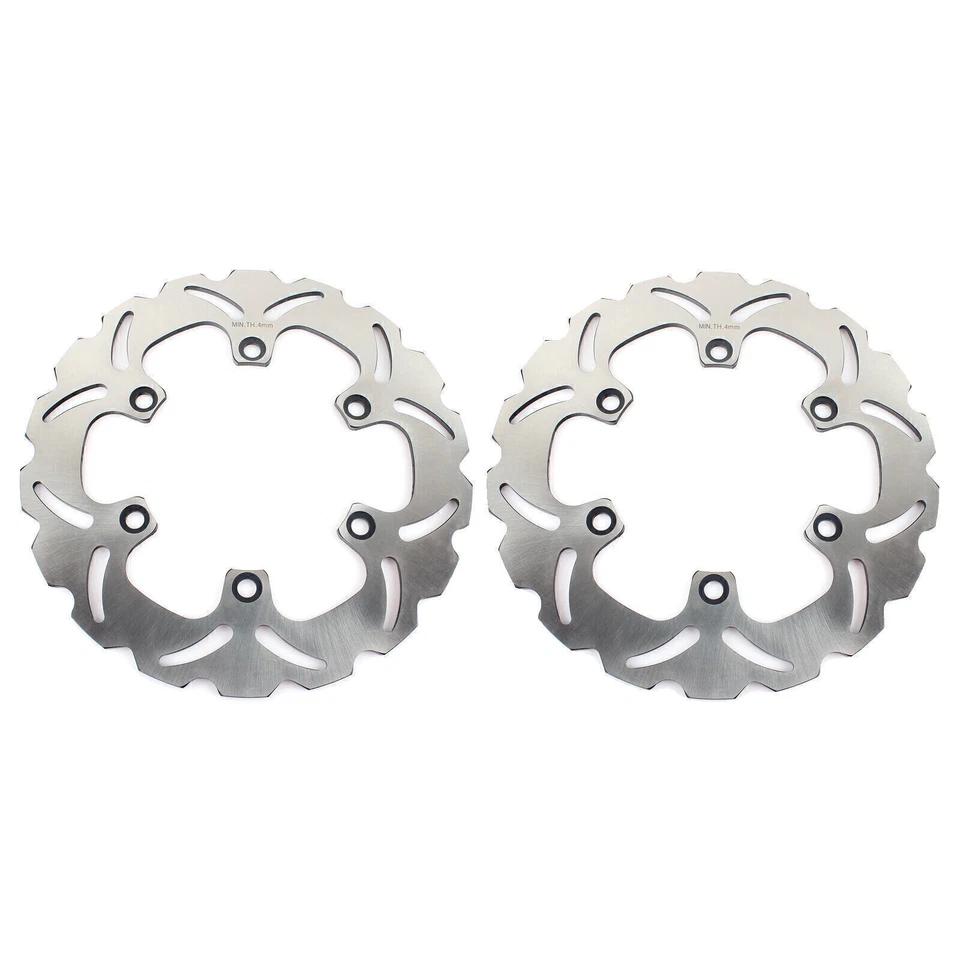 Pair Front Brake Rotors Discs for Kawasaki GPZ 750 R 1985-1997 GTR1000 1986-1993 - Image 1 of 4