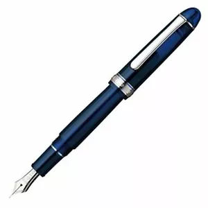 Platinum #3776 CENTURY Fountain Pen Chartres Blue Rhodium SF PNB-18000CR#51-0 - Picture 1 of 4