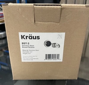 Kraus BST-2 Edelstahl Korbsieb - Bild 1 von 2
