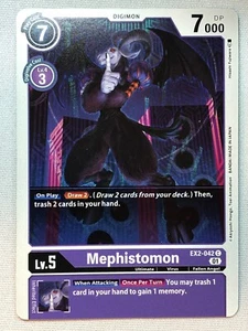 Digimon Digital Hazard Mephistomon EX2-042 C NM/M - Imagen 1 de 1