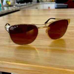 Ray Ban  PARTS ONLY-RB3429M 001/58 SIGNET Amber POLARIZED AUTHENTIC-READ BELOW