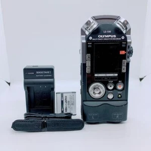 Olympus LS-100 multi-Track linear PCM voice recorder Charger Strap Checked - Picture 1 of 16
