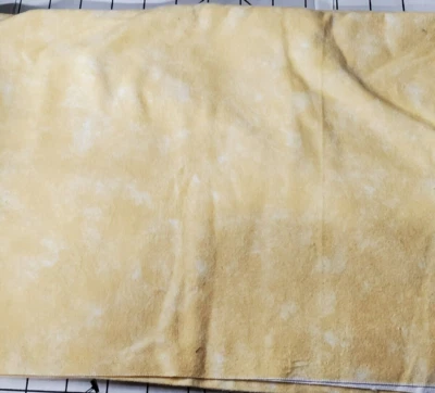 7/8 Yds Yellow Flannel Riverwoods Collection Marble Quilt Sewing Fabric - Image 1 of 4