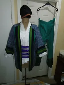 Mikado Mens costume Xl Size up to 50 chest with hat theatre show - Picture 1 of 4