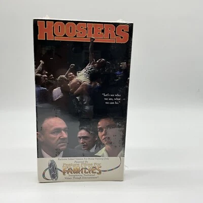 Hoosiers (VHS) Feature Films For Families Edited Learning Hackman NEW Sealed - Image 1 of 3
