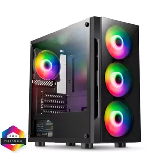 PC Gaming Computer AMD 4600G Ryzen 4.2 Six Core 32GB 1000GB SSD Windows 11 FL - Picture 1 of 1