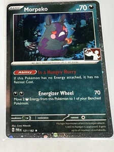 Morpeko 121/182 Holo Pokemon Play! Prize Pack Series 5 Promo Cosmos C  - Picture 1 of 2