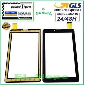 TOUCH SCREEN VETRO Mediacom I7S2B3G Smartpad S2 3G M-MPI7S2B3G 7'' TABLET NERO - Foto 1 di 1