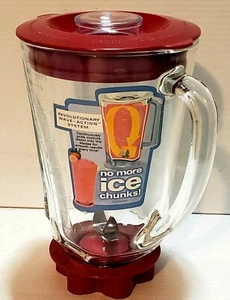 Hamilton Beach Wave Action 5 Cups 40oz Glass Blender Pitcher W/ Blade & Lid. NEW - Picture 1 of 9
