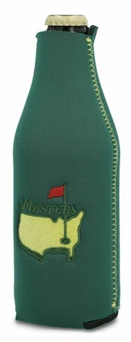2023 Masters Tournament Green Bottle Cooler Augusta National Golf Beer Koozie Cover