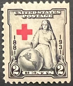 Scott#: 702 - "The Greatest Mother" Red Cross 2¢ 1931 Single Stamp MNHOG - Lot 1 - Picture 1 of 2