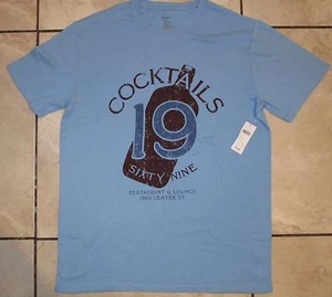 NUEVO CON ETIQUETAS Camiseta Gráfica Gap Para Hombre Be Cocktails 69 Sixty Nine L NUEVA - Imagen 1 de 1