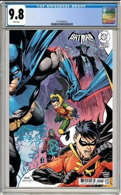 BATMAN #1 (2025) CVR B JIM LEE VARIANT CGC 9.8 NM PRESALE 9/3