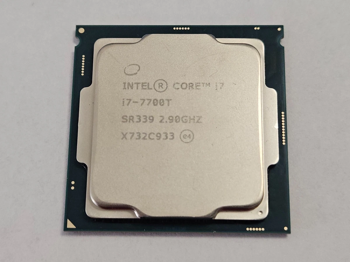 Intel Core i7-7700T Processor Model Single Core Processors 4 for