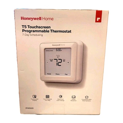 Honeywell Home RTH8560D 7 Day Programmable Touchscreen Thermostat - FAST SHIP - Image 1 of 3