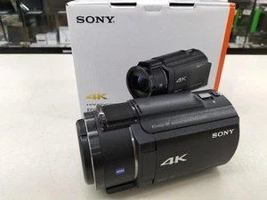 Sony FDR-AX45 4K UHD Camcorder 64GB Internal Memory CMOS Sensor New - Picture 1 of 14