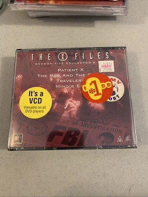 The X Files Season 5  4 Episode Video CD DVD brand new sealed RARE EDITION Foto 1 de 4