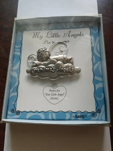 My Little Angels Pin By Ganz Grandma's Angels Brand New - Picture 1 of 3