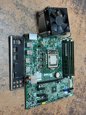 Dell XPS 8700 mATX Motherboard LGA1150 0KWVT8 IO shield i7-4770 CPU 16GB RAM - Image 1 of 4