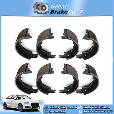 Zapatas de freno de tambor delanteras y traseras originales para Dodge M300 1969 1970 1971 1972 1973 5,2 L Foto 1 de 4