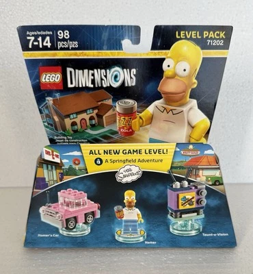 LEGO Dimensions Level Pack The Simpsons Homer 71202 Brand New - Image 1 of 2