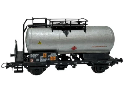 ROCO DB Container Tankwaggon  Waggon Modellbahn 1:87 H0 - INKgrafiX TOYS A335 - Bild 1 von 4