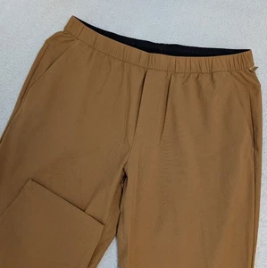 Lululemon Men’s ABC Warpstreme Pull-On Pant Sz XL Brown 32"x28" Zip Pockets - Picture 1 of 10