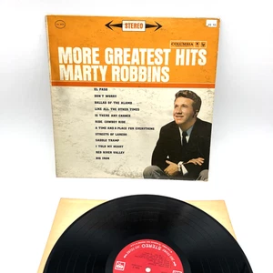 MARTY ROBBINS More Greatest Hits CS8435 6i LP Vinyl VG+nr++ Cover VG+ 1961 - Picture 1 of 4