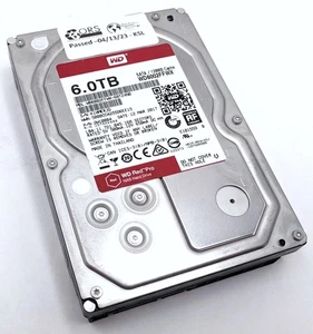 Western Digital WD Red Pro 6TB 3.5" SATA III 7200RPM 128MB NAS HDD WD6002FFWX - Picture 1 of 5