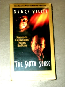 NOS Sealed The Sixth Sense VHS Tape Excusive Video Bonus Edition - Picture 1 of 2