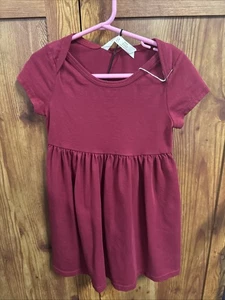 Matilda Jane Long Maroon Dress Size 4 - Picture 1 of 4