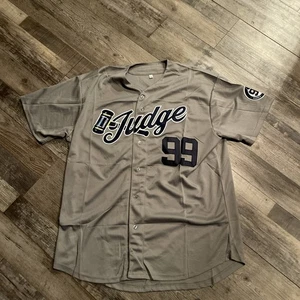 Aaron Judge MLB Jersey "Hammer of Judge" #99 New York Yankees Size XXL Grey - Picture 1 of 6