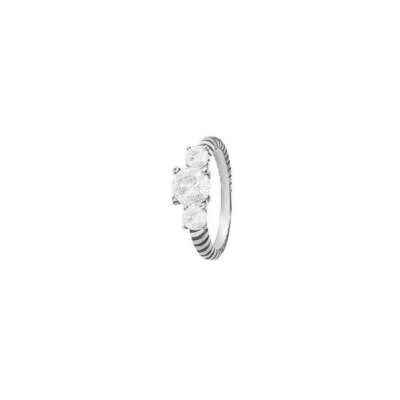 Anello STROILI TRILOGY argento 925 mis. 14 amore love 1651276 - Immagine 1 di 2