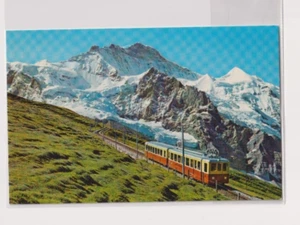 Vintage Postcard Jungfraubahn Jungfrau Silberhorn, Railway Unposted VTG - Picture 1 of 2