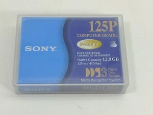 Sony 4mm DDS-3 12 GB Data Cartridge DGD125P - Picture 1 of 3