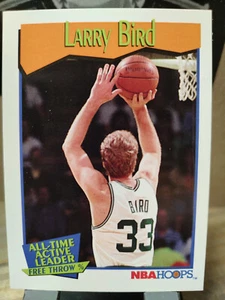 1991 NBA Properties #532 Larry Bird All-Time Active Leader Boston Celtics - Picture 1 of 2