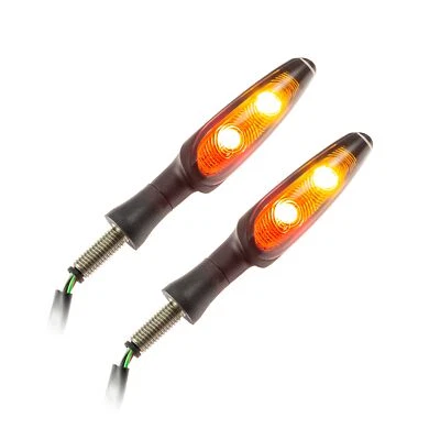 KOSO Universal Motorrad LED Blinker Infinity-R Rück- und Bremslicht E-geprüft - Bild 1 von 3