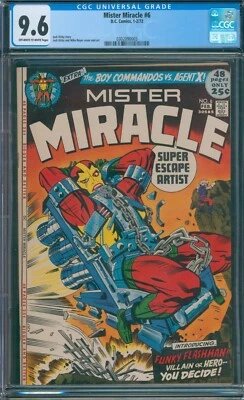 Mister Miracle #6 🌟 CGC 9.6 🌟 1st Female Furies! Jack Kirby DC Comic Mr 1972 - Image 1 of 4