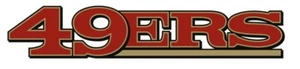 Adesivo logo San Francisco 49ers - Foto 1 di 1