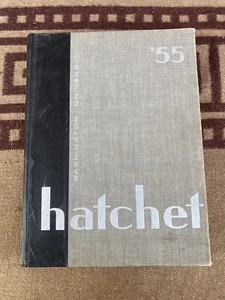 Anuario de la Universidad de Washington 1955 hacha St Louis Mo - Imagen 1 de 7
