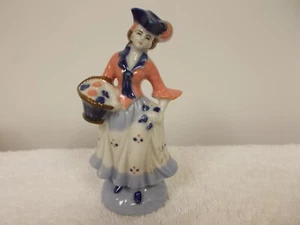 Estatuilla de porcelana de porcelana de mujer colonial vintage ocupada Japón - Imagen 1 de 6