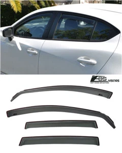 Protectores contra la lluvia para sombrilla JDM TINTADOS A HUMO en canal para Mazda 3 de 14 ups - Imagen 1 de 9