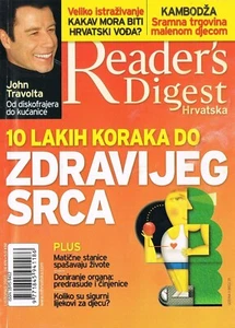 READER'S DIGEST #19 2007 CROATIAN MAGAZINE cover JOHN TRAVOLTA - Picture 1 of 1