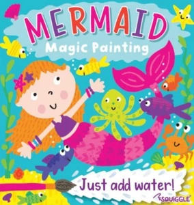 LIBRO DE ARTE PARA COLOREAR PINTURA MÁGICA SIRENA PARA NIÑOS SIN LÍOS SOLO USA AGUA - Imagen 1 de 6