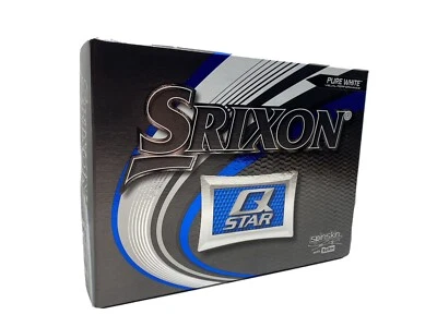 2019 Srixon Q-Star 1-4 Golf Balls 1 Dozen Pure White NEW - Image 1 of 3
