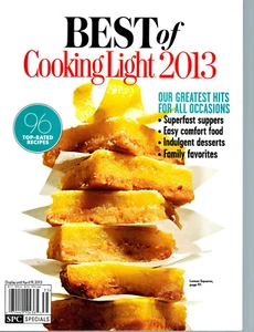 Best of Cooking Light 2013 ~ 96 Top Rated Recipres Softcover Special Issue - Imagen 1 de 6