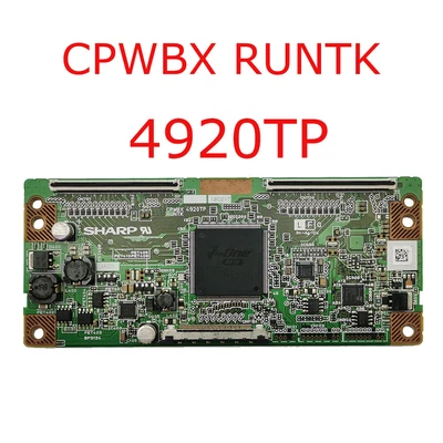 4920TP T-CON Board for TV Display for Sharp LK600D3LB08 CPWBX RUNTK CPWBXRUNTK - Image 1 of 4