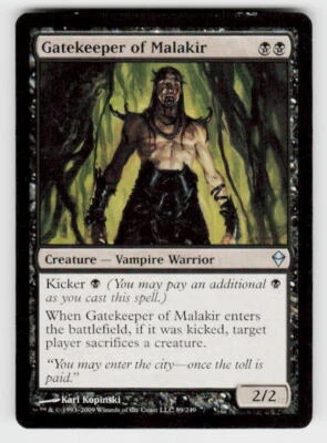 Zendikar #89 Gatekeeper of Malakir - Image 1 of 2