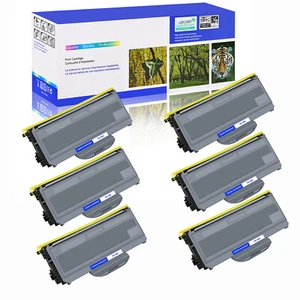 6 PACK - TN360 Toner for Brother TN-360 DCP-7030 DCP-7040 DCP-7045N MFC-7440N - Picture 1 of 24
